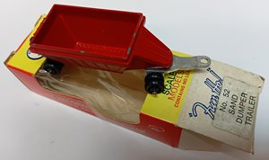 Midget Model No 52 Tractor Sand Dumper Trailer (Ref 1271)