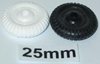 25 mm (1") plastic old style wheels